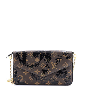 Louis Vuitton Felicie Pochette Limited Edition Blossom Monogram Canvas