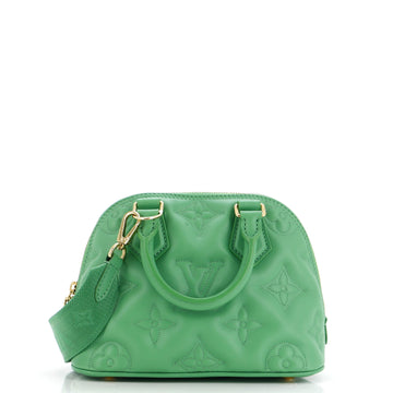 Louis Vuitton Alma Handbag Bubblegram Leather BB
