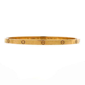 Cartier Love Bracelet 18K Yellow Gold Small