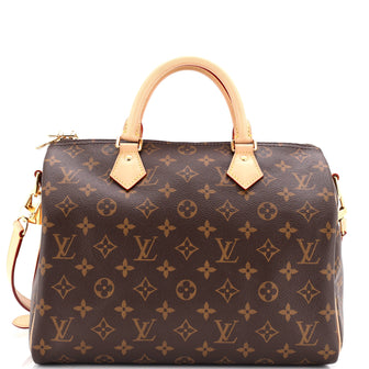 Louis Vuitton Speedy Bandouliere Bag Monogram Canvas 30
