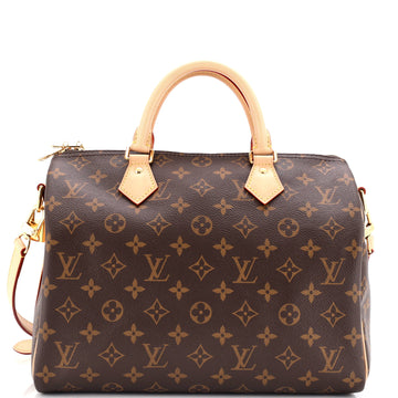 Louis Vuitton Speedy Bandouliere Bag Monogram Canvas 30
