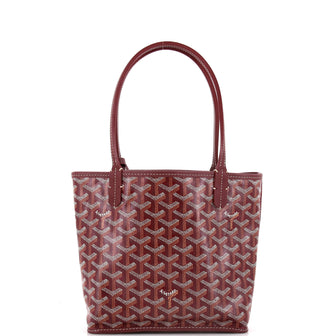 Goyard Anjou Reversible Tote Coated Canvas Mini