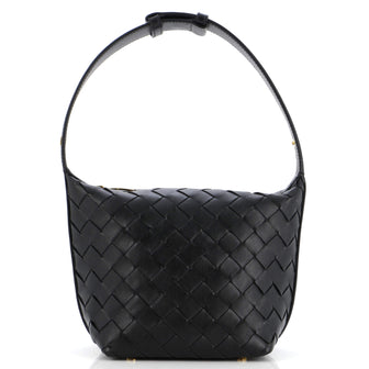 Bottega Veneta Wallace Shoulder Bag Intrecciato Nappa Mini