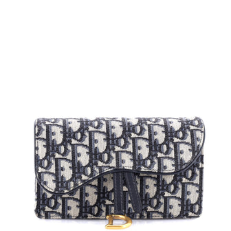 Christian Dior Saddle Rectangular Belt Bag Oblique Canvas