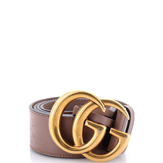 Gucci GG Marmont Belt Leather Wide