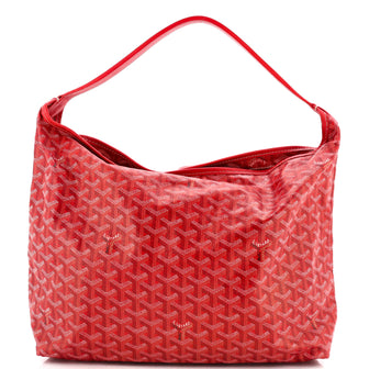 Goyard Fidji Hobo Coated Canvas