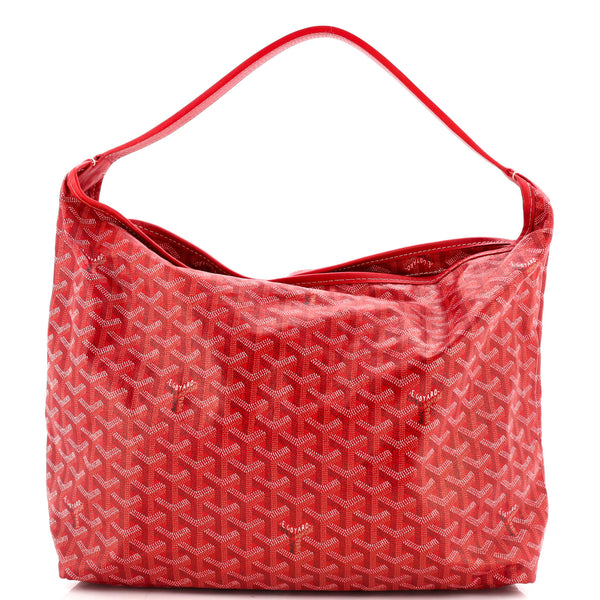 正規品 GOYARD Fidji ショルダーバッグ 廃盤品　赤 Goyard Fidji Hobo Bag Red Used