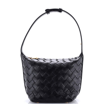 Bottega Veneta Wallace Shoulder Bag Intrecciato Nappa Candy