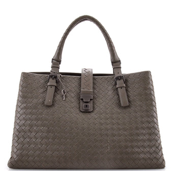 Bottega Veneta Roma Bag Intrecciato Nappa Medium