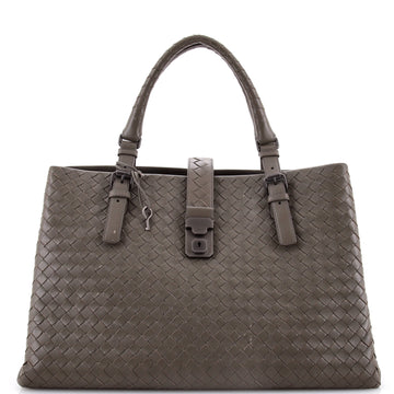Bottega Veneta Roma Bag Intrecciato Nappa Medium
