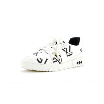 Louis Vuitton Men's LV Trainer Sneakers Printed Sustainable Mixed Materials