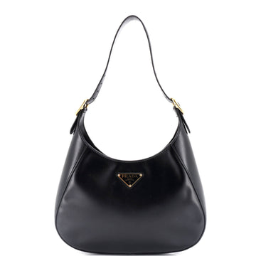 Prada Cleo Shoulder Bag Box Calf Medium