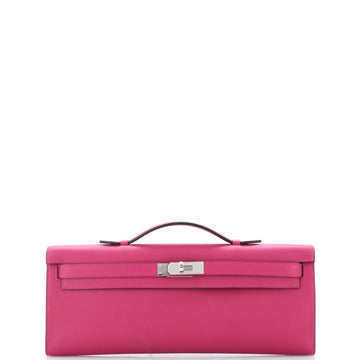 Hermes Kelly Cut Pochette Swift