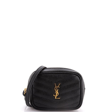 Saint Laurent Lou Camera Bag Matelasse Chevron Leather Baby