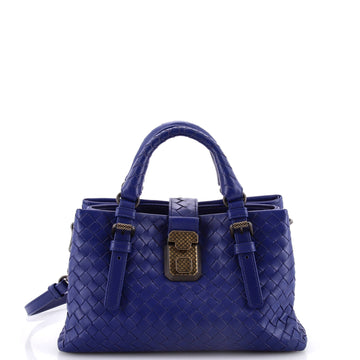 Bottega Veneta Roma Bag Intrecciato Nappa Mini