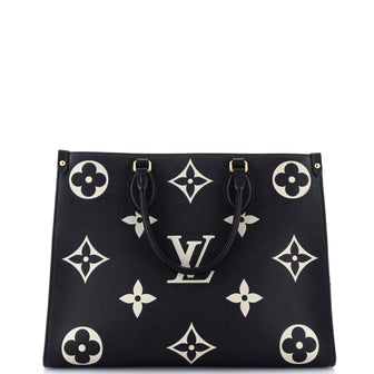 Louis Vuitton OnTheGo Tote Bicolor Monogram Empreinte Giant MM