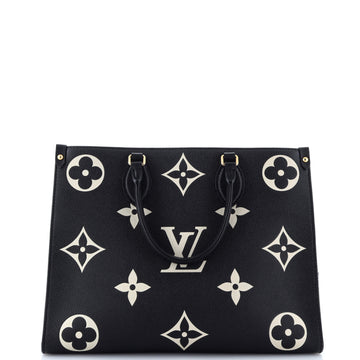 Louis Vuitton OnTheGo Tote Bicolor Monogram Empreinte Giant MM