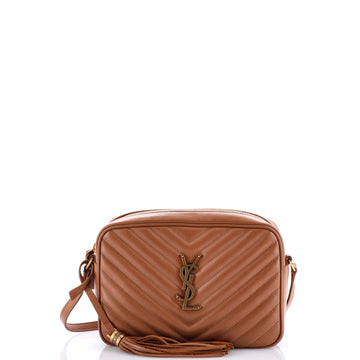 Saint Laurent Lou Camera Bag Matelasse Chevron Leather Small