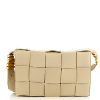 Bottega Veneta Cassette Crossbody Bag Maxi Intrecciato Grained Leather