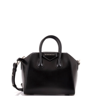 Givenchy Antigona Bag Glazed Leather Mini