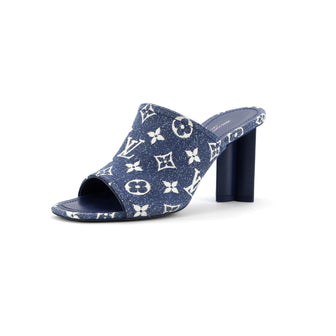 Louis Vuitton Women's Silhouette Mules Monogram Denim