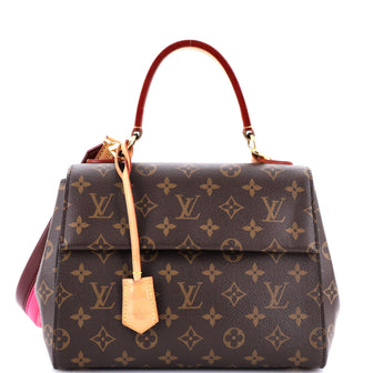 Louis Vuitton Cluny Top Handle Bag Monogram Canvas BB