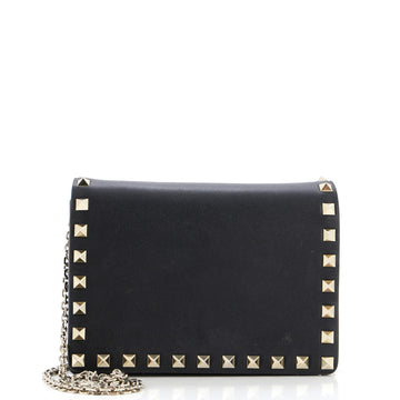 Valentino Garavani Rockstud Pouch Crossbody Bag Leather Mini