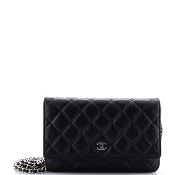 Chanel Wallet on Chain Quilted Caviar