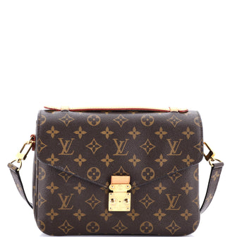 Louis Vuitton Pochette Metis Monogram Canvas East West