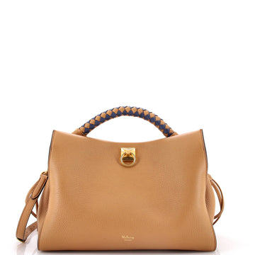 Mulberry Iris Shoulder Bag Leather with Braided Detail Medium
