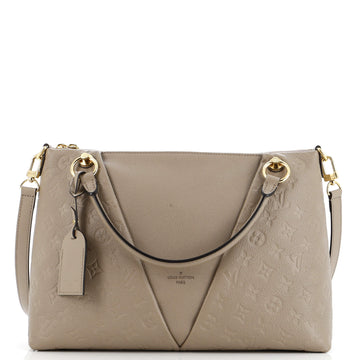 Louis Vuitton V Tote Monogram Empreinte Leather MM