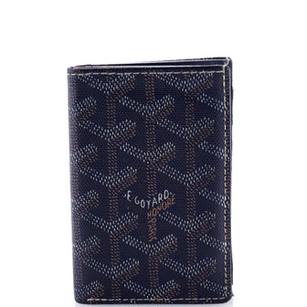 Goyard Vertical Bifold Wallet Coated Canvas Medium