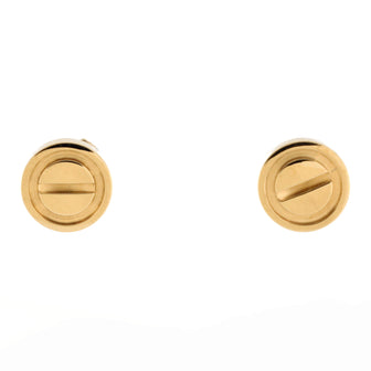 Cartier Love Stud Earrings 18K Yellow Gold