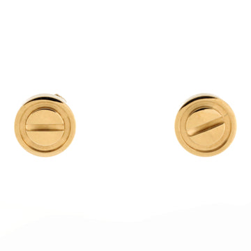 Cartier Love Stud Earrings 18K Yellow Gold