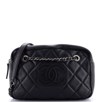 Chanel Ballerine Camera Case Bag Quilted Calfskin Medium