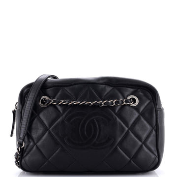 Chanel Ballerine Camera Case Bag Quilted Calfskin Medium