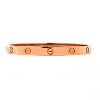 Cartier Love Bracelet 18K Rose Gold