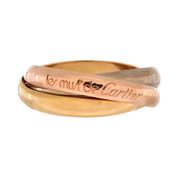 Cartier Les Must de Cartier Trinity Ring 18K Tricolor Gold