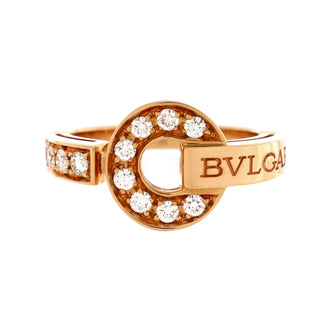 Bvlgari Bvlgari Bvlgari Ring 18K Rose Gold and Diamonds