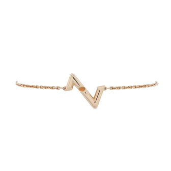 Louis Vuitton LV Volt Upside Down Chain Bracelet 18K Rose Gold