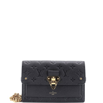 Louis Vuitton Vavin Chain Wallet NM Monogram Empreinte Leather
