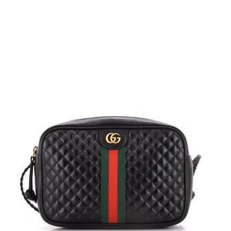 Gucci Trapuntata Camera Bag Quilted Leather Small