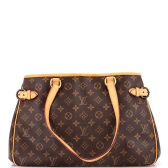 Louis Vuitton Batignolles Handbag Monogram Canvas Horizontal