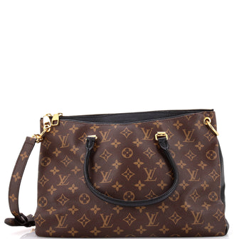 Louis Vuitton Pallas Tote Monogram Canvas with Leather