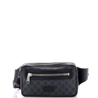 Gucci Soft Zip Belt Bag GG Coated Canvas Small