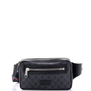 Gucci Soft Zip Belt Bag GG Coated Canvas Small