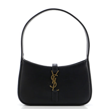 Saint Laurent Le 5 a 7 Hobo Leather Mini