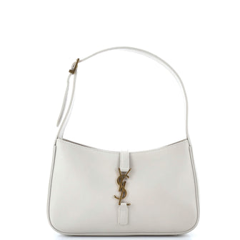 Saint Laurent Le 5 a 7 Hobo Leather Small