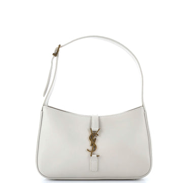 Saint Laurent Le 5 a 7 Hobo Leather Small