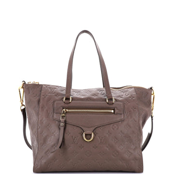 Louis Vuitton Lumineuse Handbag Monogram Empreinte Leather PM